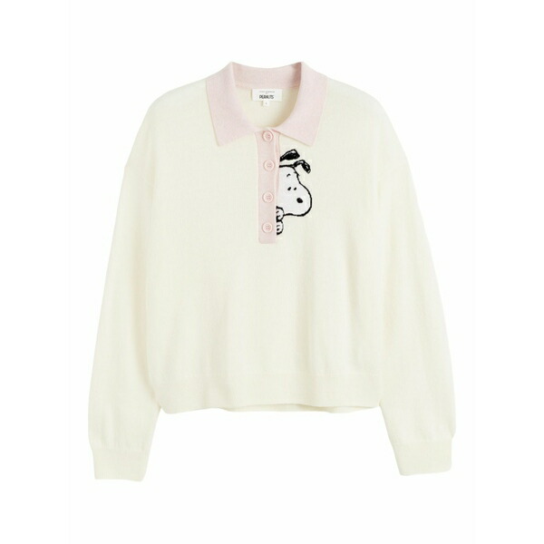 チンティアンドパーカー レディース スポーツシャツ トップス X peanuts snoopy peekabow polo shirt Neutrals