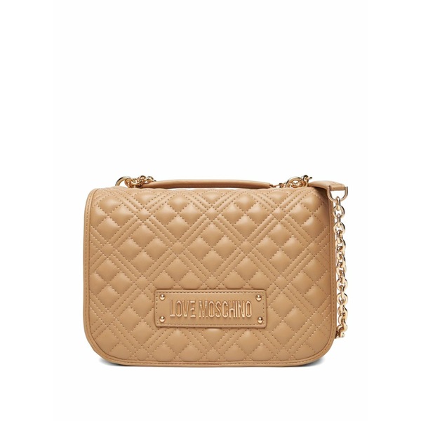 ラブ モスキーノ レディース ショルダーバッグ バッグ Quilted chain crossbody bag Neutrals|asty