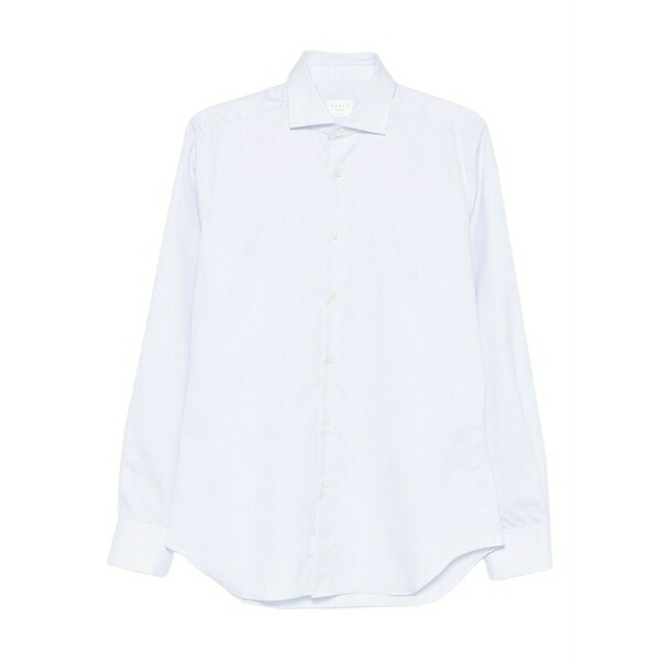 ザカス  メンズ シャツ トップス Cotton shirt White