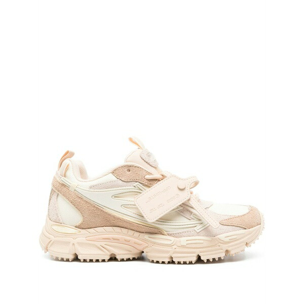 象牙色 レディース スニーカー シューズ Suede-panelled sneakers Neutrals