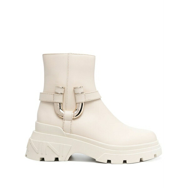 ボールディーニ レディース ブーツ シューズ Chunky sole leather ankle boots Neutrals