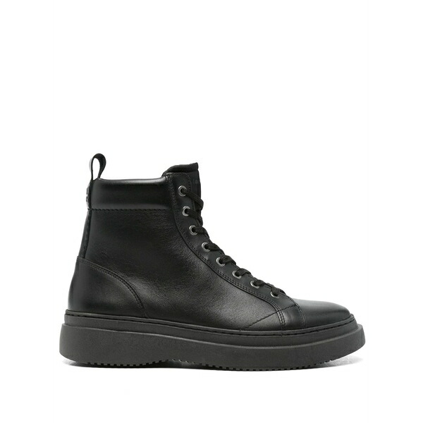 マルコポーロ メンズ ブーツ シューズ Algot leather boots Black