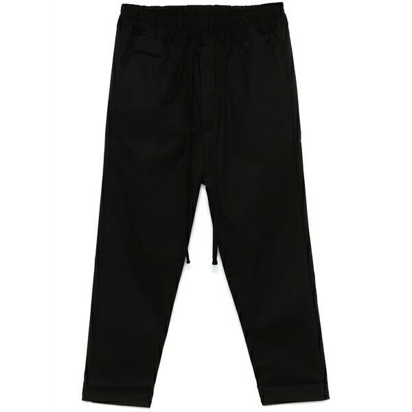 トム・クロム メンズ カジュアルパンツ ボトムス Tapered trousers Black｜asty