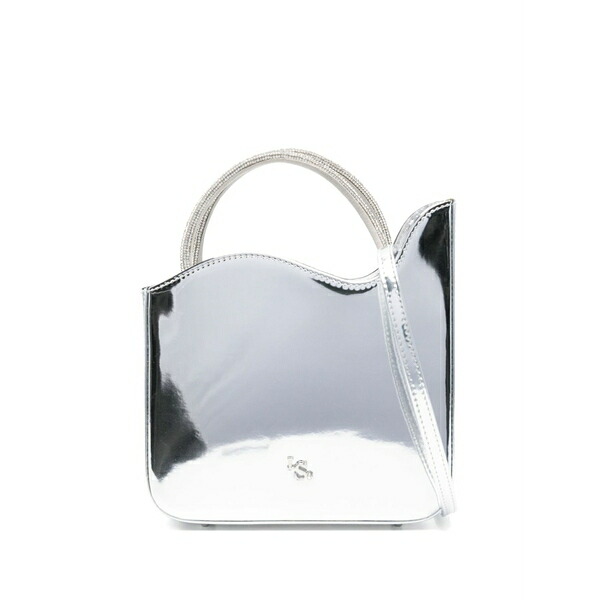 ル シラ レディース ハンドバック 御徒面子 Small ivy mini bag Silver レディースバッグ-バッグ-ハンドバッグ