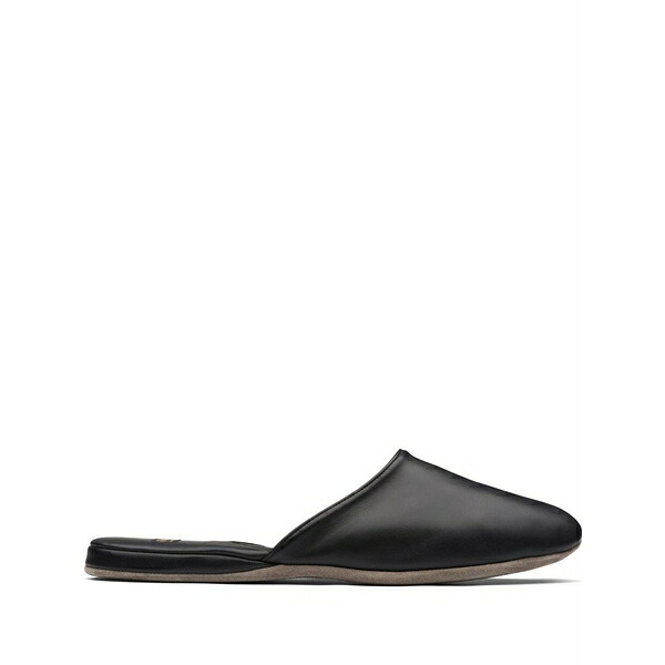 教会堂 メンズ サンダル シューズ Arran 3 leather slippers Black