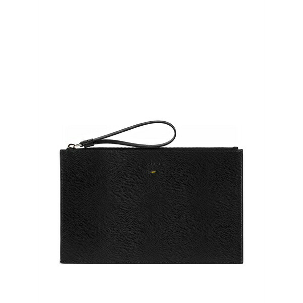 ドンカルズ メンズ 紙入れ 付属品 Leather document pouch Black