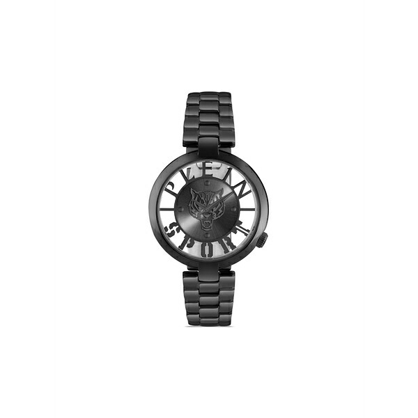 プレインスポーツ レディース 腕時計 アクセサリー Tiger luxe 43mm Black｜asty