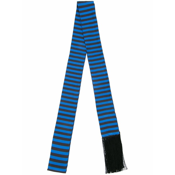 ハイダー アッカーマン メンズ えり巻き・袈裟・えり巻き 付属物 Striped skinny scarf Black