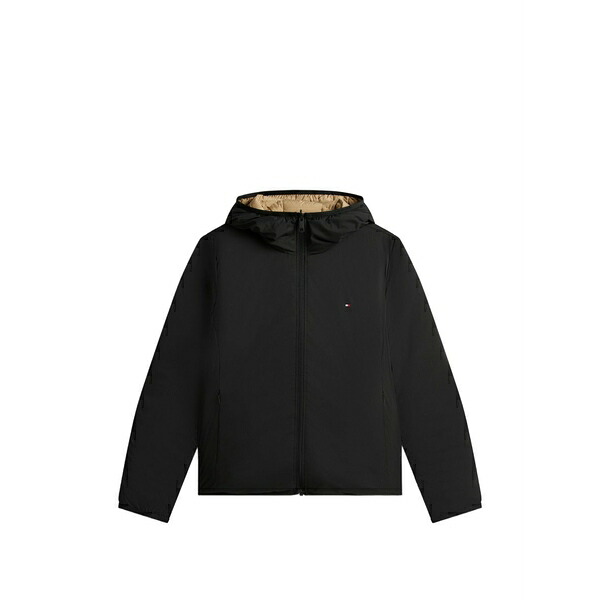 トミー ヒルフィガー レディース ジャケット＆ブルゾン アウター Hooded jacket Black｜asty