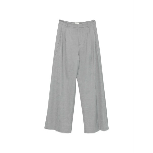 テラ レディース カジュアルパンツ ボトムス Pleated trousers Grey｜asty