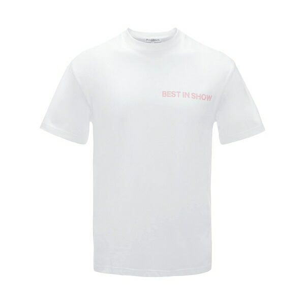 J.W.アンダーソン メンズ Tシャツ トップス Best in show t-shirt White｜asty