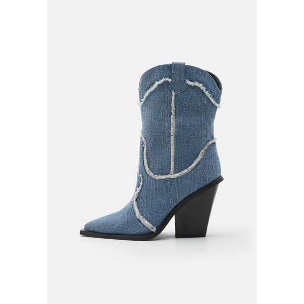 レイド レディース ブーツ シューズ KANON - High heeled ankle boots - blue画像