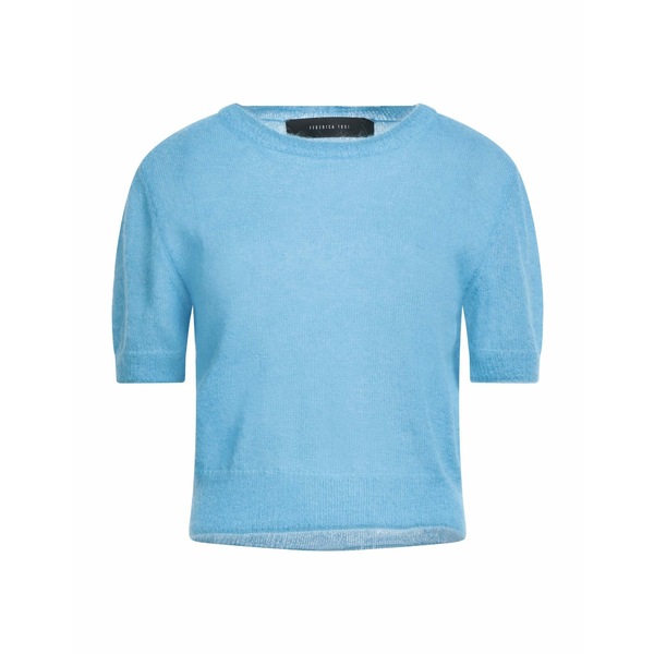 【送料無料】 フェデリカ・トシ レディース ニット&セーター アウター Sweaters Azure