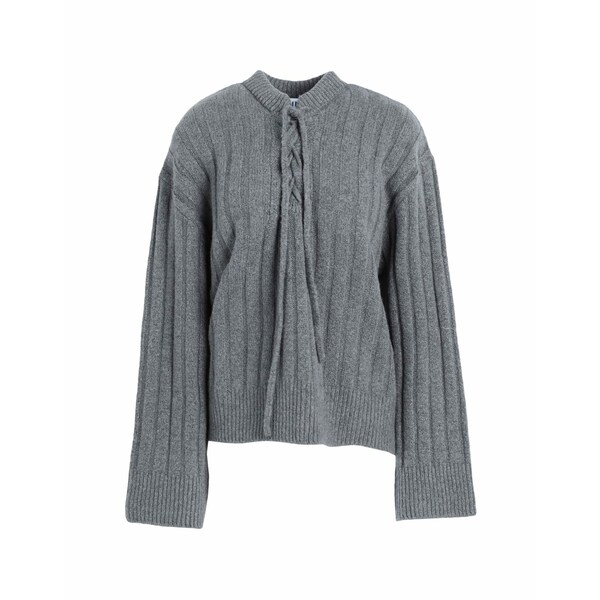【貨物輸送無料】 エディテッド レディース 編み物\u0026プルオーバー アウター Sweaters Grey トップス-ニット・セーター-レディースファッション