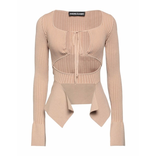 【送料無料】 アンドレダモ レディース ニット&セーター アウター Sweaters Beige