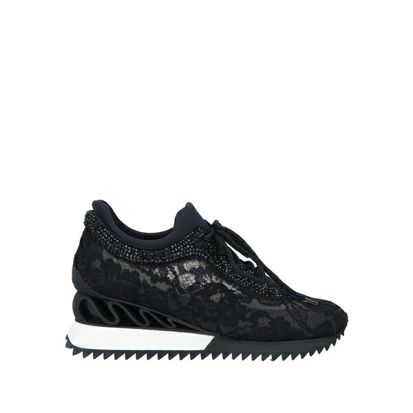 【貨物輸送無料】 ル シラ レディース スニーカー シューズ Sneakers Black レディース靴-スニーカー-靴