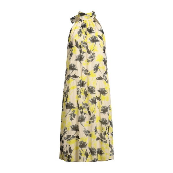 【送料無料】 アレッシアサンティ レディース ワンピース トップス Midi dresses Yellow