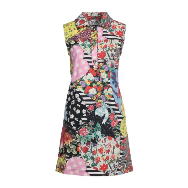 【送料無料】 モスキーノ レディース ワンピース トップス Mini dresses Black