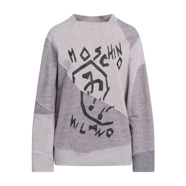 【送料無料】 モスキーノ レディース パーカー・スウェットシャツ アウター Sweatshirts Pink