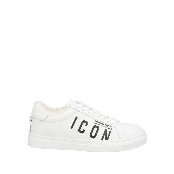 【送料無料】 ディースクエアード レディース スニーカー シューズ Sneakers White