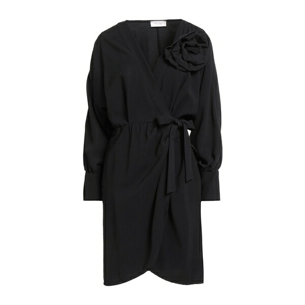 【送料無料】 モーテル レディース ワンピース トップス Mini dresses Black