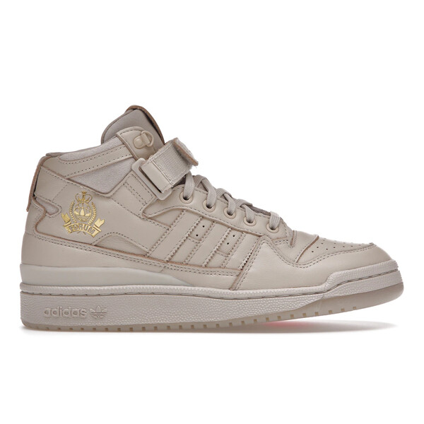 adidas アディダス メンズ スニーカー 【adidas Forum Mid LDRS 1354 Clear Brown】 サイズ US_5.5(23.5cm) Clear Brown/Gold Foil/Solar Red｜asty