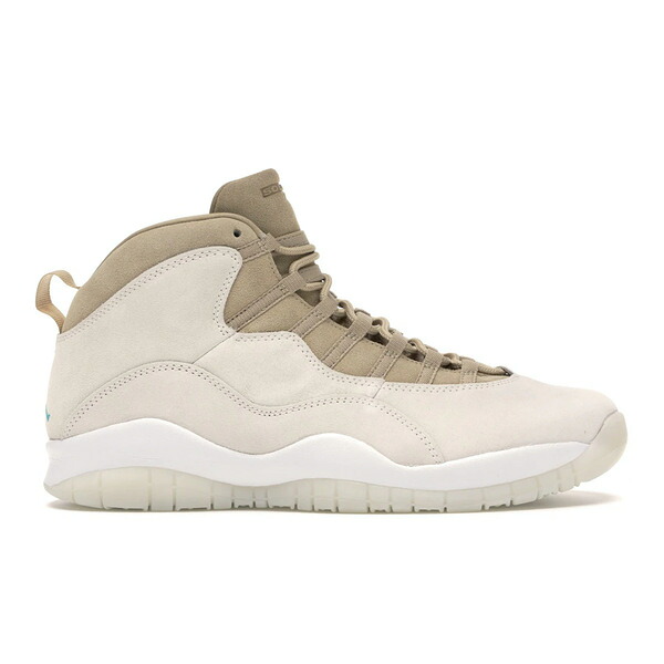 Jordan ジョーダン メンズ スニーカー 【Jordan 10 Retro SoleFly 10th Anniversary】 サイズ US_9.5(27.5cm) Sail/Turbo Green-Linen｜asty 67,540円