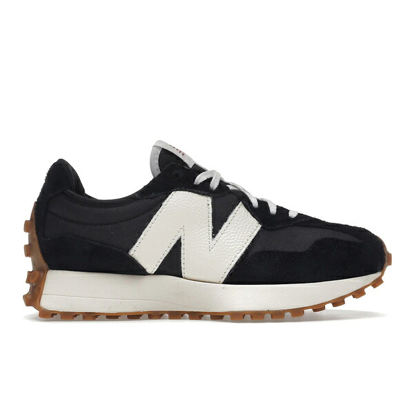 New Balance ニューバランス レディース スニーカー 【New Balance 327 Black White Gum (Women\'s)】 サイズ US_9.5(26.5cm) Black/White/Gum