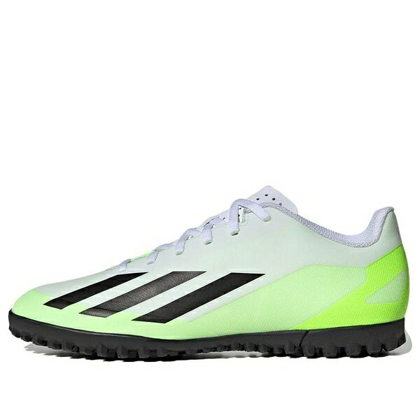 adidas アディダス メンズ スニーカー  【adidas X Crazyfast.4 TF \u0027White Lucid Lemon Black\u0027 IE1583】  大きさ US_8(26.0糎)
