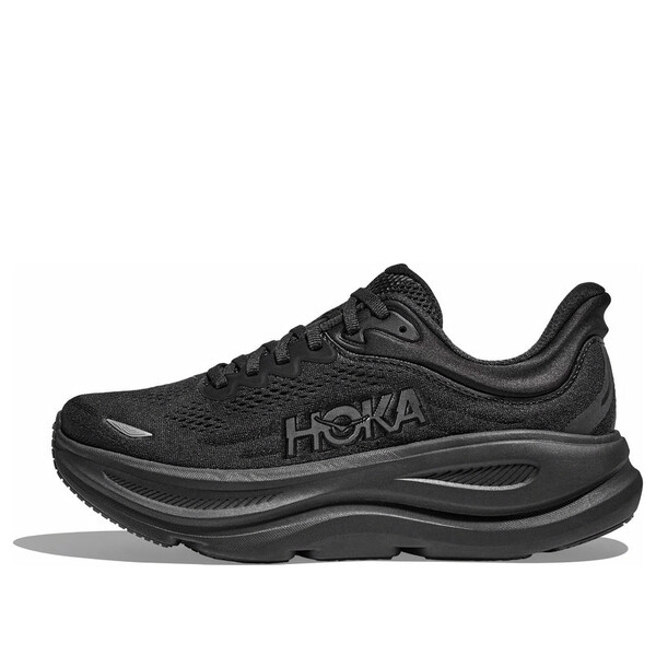 HOKA ONE ONE ホカオネオネ メンズ スニーカー  【HOKA ONE ONE Bondi 9 Wide \u0027Black\u0027 1162013-BBLC】  大きさ US_12.5(30.5糎)