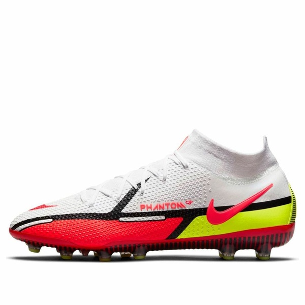 Nike ナイキ メンズ スニーカー  【Nike Phantom GT2 Elite DF AG Pro \u0027White Red Yellow\u0027 DC0749-167】  大いさ US_7.5(25.5糎) 靴-メンズ靴-スニーカー