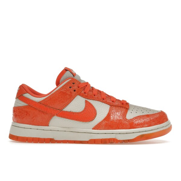 Nike ナイキ レディース スニーカー  【Nike Dunk Low Cracked Orange (Women\u0027s)】  大きさ US_W_11.5 Light Bone/Safety Orange/Laser Orange