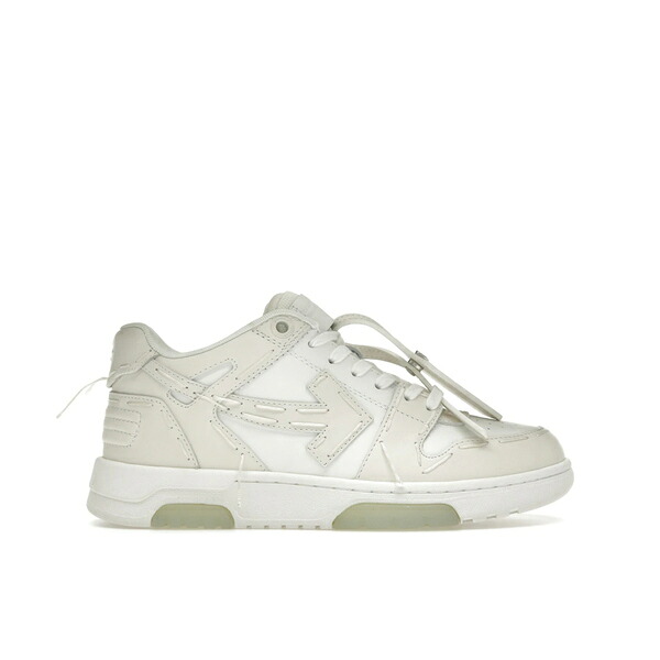 OFF-WHITE オフホワイト レディース スニーカー 【OFF-WHITE Out Of Office Sartorial Stitching White Coco (Womens)】 サイズ US_6(23.0cm) White/Cream｜asty