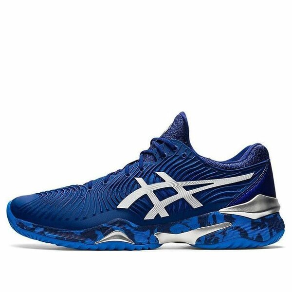 ASICS アシックス メンズ スニーカー  【ASICS Court FF Novak \u0027Blue Print Camo\u0027 1041A089-403】  大きさ US_8(26.0糎)