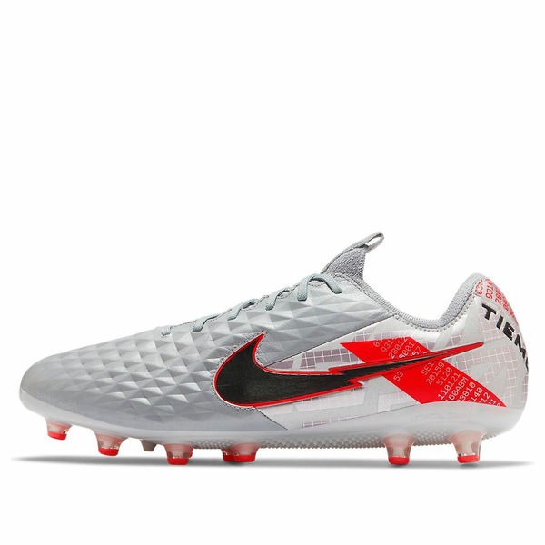 Nike ナイキ メンズ スニーカー 【Nike Tiempo Legend 8 Elite AG Pro \u0027Metallic Grey Crimson\u0027 CW0599-906】  大きさ US_9(27.0糎)