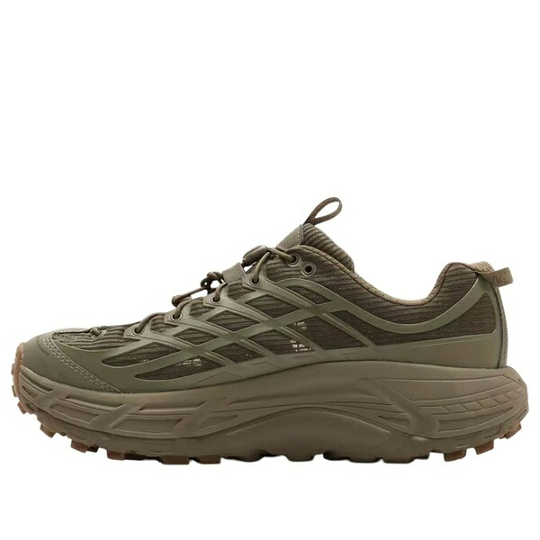 HOKA ONE ONE ホカオネオネ メンズ スニーカー 【HOKA ONE ONE Mafate Three2 Grid JP 'Antique Olive' 1172370-ALY】 サイズ US_9.5(27.5cm)|asty