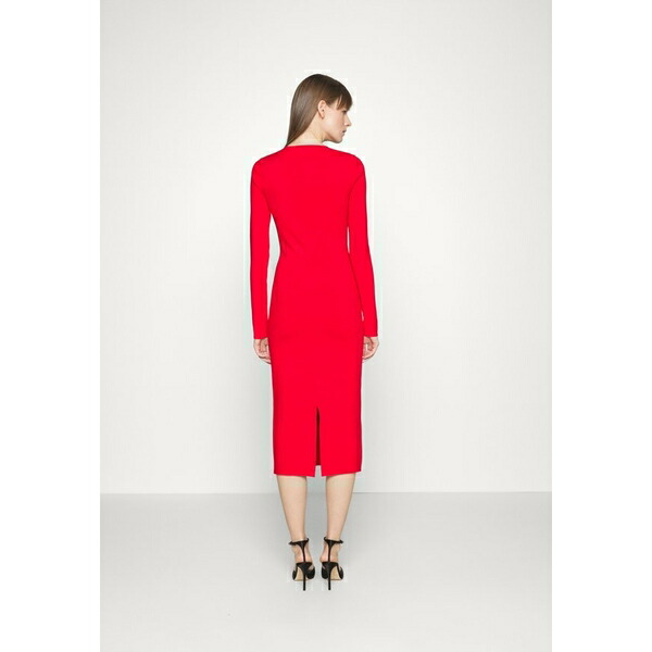 ボタニカルウエディング ヴィクトリア ベッカム ワンピース レディース トップス DEEP VEE MIDI - Jumper dress - red | www.womeninai.com.au
