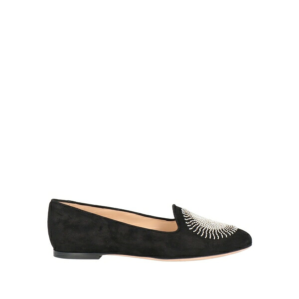 【送料無料】 ジャンバティスタ ヴァリ レディース スリッポン・ローファー シューズ Loafers Black