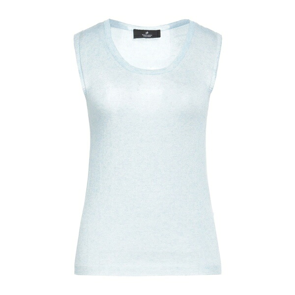 【送料無料】 コンパーニャ イタリアーナ レディース Tシャツ トップス Tops Azure