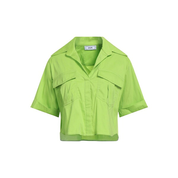 【送料無料】 ジジル レディース Tシャツ トップス Tops Green|asty