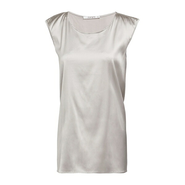 【送料無料】 カングラ レディース Tシャツ トップス Tops Grey