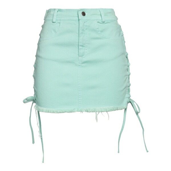 【送料無料】 ジュルファー レディース スカート ボトムス Denim skirts Green