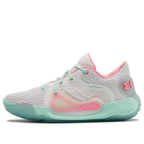 Under Armour アンダーアーマー メンズ スニーカー  【Under Armour Anatomix Spawn 2 \u0027White Pink\u0027 3022626-104】  大いさ US_6.5(24.5糎)