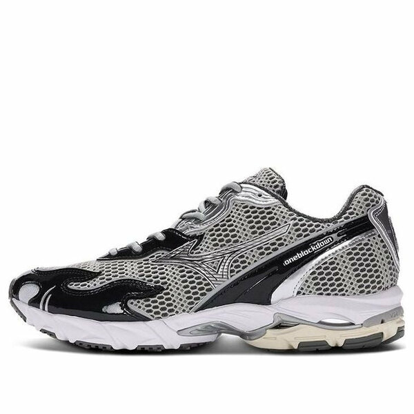 Mizuno ミズノ メンズ スニーカー  【Mizuno Wave Rider 10 \u0027Flame Wave One Block Down Onyx\u0027 D1GD232703】  大いさ US_7.5(25.5糎)