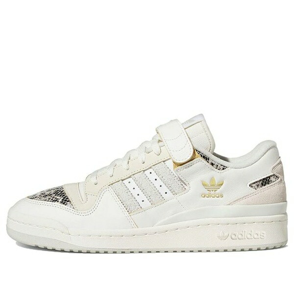 adidas アディダス メンズ スニーカー  【adidas Originals Forum 84 Low \u0027White Snakeskin\u0027 FZ6292】  大きさ US_12(30.0糎)