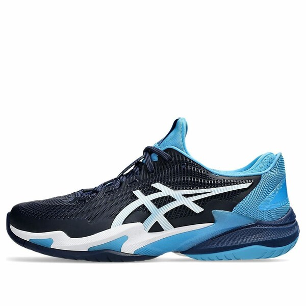 ASICS アシックス メンズ スニーカー  【ASICS Court FF 3 Novak \u0027Blue Expanse White\u0027 1041A361-963】  大きさ US_10.5(28.5糎)