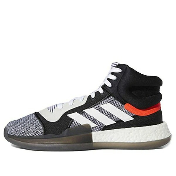 adidas アディダス メンズ スニーカー 【adidas Marquee Boost Mid 'Core Black' BB7822】 サイズ US_7.5(25.5cm)|asty