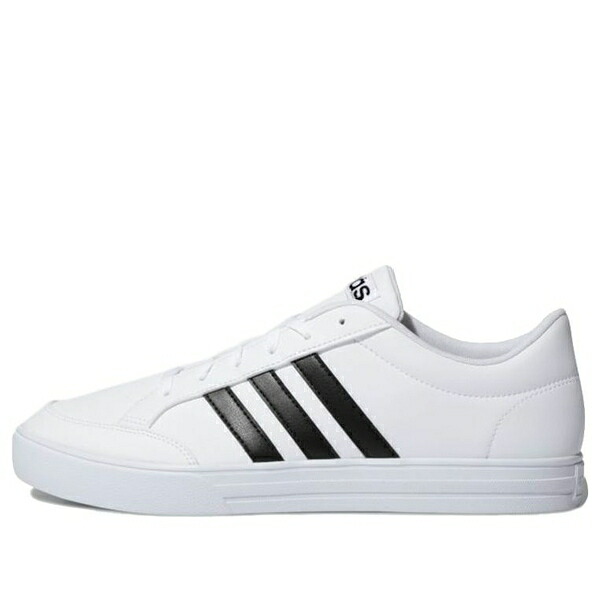 adidas アディダス メンズ スニーカー  【adidas VS Set \u0027White Black\u0027 BC0130】  大きさ US_7(25.0珊)