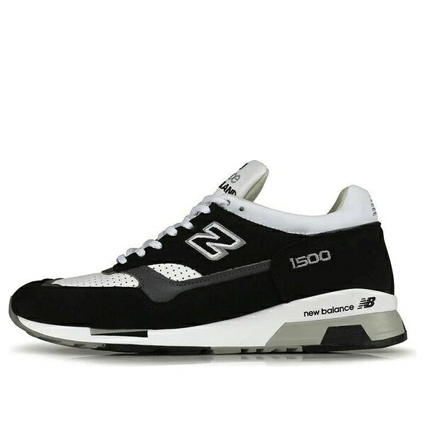 New Balance ニュー平衡にする メンズ スニーカー  【New Balance 1500 Made インチ England \u0027Black White\u0027 M1500KGW】  大いさ US_10.5(28.5糎)