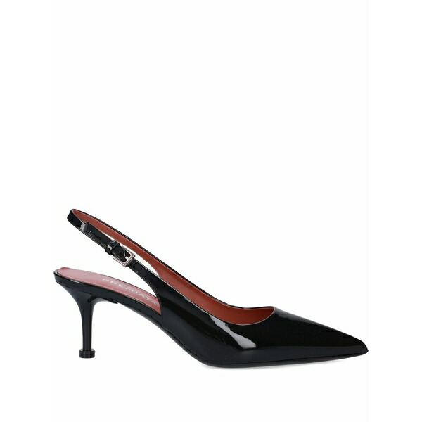 プレミアータ レディース パンプス シューズ Patent leather pumps Black